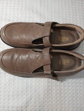 Drew Lilac Women's T-Strap Velcro Shoe Stone Color 8N